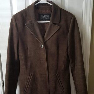 Ladies Wilson Leather Jacket Size S